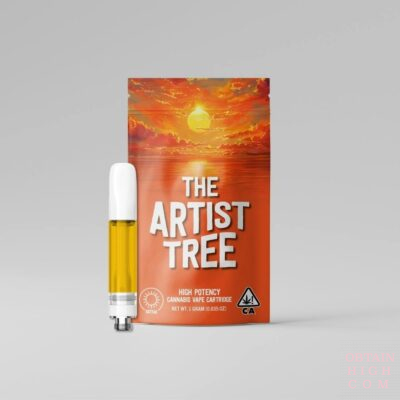 Pineapple Express (Sativa) 1 Gram Cannabis Cartridge by The Artist Tree obtain high